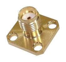 MULTICOMP PRO MC002937 RF / Coaxial Connector, SMA Coaxial, Straight Flanged Jack, 50 ohm, Beryllium Copper