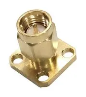 MULTICOMP PRO MC002941 射频/同轴连接器, SMA同轴, 直型法兰安装插头, 50 ohm, 铍铜