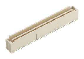 AMPHENOL COMMUNICATIONS SOLUTIONS 10144518-082802LF Mezzanine Connector, Header, 0.8 mm, 2 Rows, 80 Contacts, Surface Mount, Copper Alloy