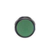 ABB 1SFA619100R1072 工业按钮开关, CP1 Series, 22.3 mm, SPST-常开, SPST-常闭, 瞬态, 平齐, 绿色