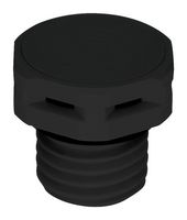 AMPHENOL LTW VENT-PS1YBK-O8001 Connector Accessory, Black, Vent, Amphenol LTW M12 Sensor Connectors