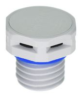 AMPHENOL LTW VENT-PS1NGY-N8001 Connector Accessory, Grey, Vent, Amphenol LTW M12 Sensor Connectors