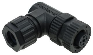 AMPHENOL LTW HPC-05BFFB-SR7001 圆形连接器, Standard Circular Connector, NMEA 2000 Micro-C Series, 直角插头, 5 触点, 螺丝口, 螺纹