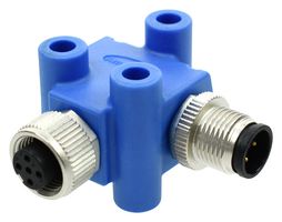 AMPHENOL LTW HMC-000505-0FM-ES001 连接器配件, 弯头适配器, Amphenol LTW NMEA 2000系列工业圆形连接器, NMEA 2000