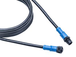 AMPHENOL LTW HPC-000505-0MF-CSA10 圆形电缆组件, 圆形插头至圆形插座, 5 路, 33 ft, 10 m, 黑色, NMEA2000 Micro-C I Series