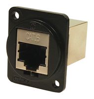 CLIFF ELECTRONIC COMPONENTS CP30222SM3B In-Line Adapter, Metal Shielded, Blk, Adaptor, In-Line, RJ45, RJ45