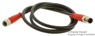 MOLEX 120066-5461 Sensor Cable, BRAD, Micro-Change Receptacle, Micro-Change Plug, 8 Positions, 1 m, 3.28 ft