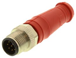 MOLEX 120076-8035 Sensor Connector, BRAD, Micro-Change 120076 Series, M12, Male, 8 Positions, Solder Pin