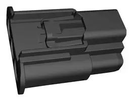 MOLEX 201841-0030 重载连接器底座, A型销, MultiCat 201841 Series, 电缆安装, Molex MultiCat 201846系列插座触芯, PEI(聚醚酰亚胺)主体, 锁扣