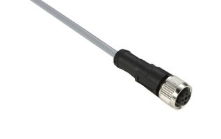 TELEMECANIQUE SENSORS XZCPV1164L10 传感器电缆, M12 插座, 自由线端, 5路, 10 m, 33 ft, XZ Series