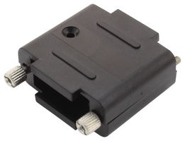 OSSI DAPK-25-JSS-K D Sub Backshell, DAPK, DB, 180°, PC (Polycarbonate) Body