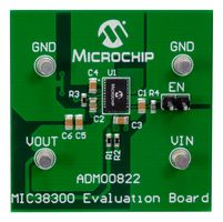 MICROCHIP ADM00822 Evaluation Board, MIC38300 HELDO Voltage Regulator, Adjustable, 3A