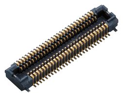 PANASONIC AXT334124 Mezzanine Connector, Receptacle, 0.4 mm, 2 Rows, 34 Contacts, Surface Mount, Copper Alloy
