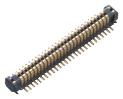 PANASONIC AXT434124 Mezzanine Connector, Header, 0.4 mm, 2 Rows, 34 Contacts, Surface Mount, Copper Alloy
