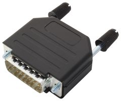 MULTICOMP PRO MC-DPPK15-P-SDR-K D-Sub 连接器, 标准, 插头, MCP D-Sub Kits, 15 触点, DA, 焊接杯