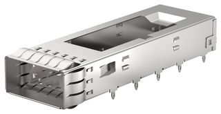 TE CONNECTIVITY 2170703-7 连接器配件, 笼式组件, AMP zQSFP+ 1x1 I/O连接器