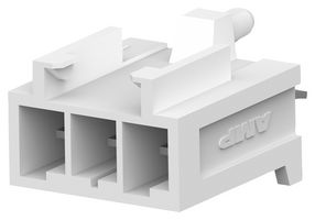 TE CONNECTIVITY - AMP 179839-1 引脚针座, 线至板, 3.96 mm, 1 排, 3 触点, 通孔直型, Power Double Lock