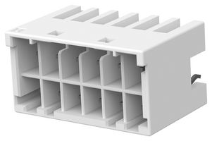 TE CONNECTIVITY 1-1971906-6 引脚针座, 线至板, 3.3 mm, 2 排, 12 触点, 通孔直型, Grace Inertia
