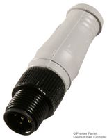 MOLEX 130039-0382 传感器连接器, BRAD Micro-Change, Micro-Change 130039 Series, M12, 公, 5路, 螺丝插头, 直形线缆安装