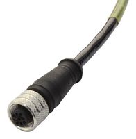 MOLEX 120010-0043 传感器电缆, BRAD Micro-Change, M12 插座, 自由线端, 4路, 10 m, 33 ft, Micro-Change 120010 Series