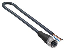 MOLEX 120065-2252 Sensor Cable, BRAD, Micro-Change Receptacle, Free End, 4 Positions, 2 m, 6.56 ft