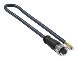 MOLEX 120065-2308 传感器电缆, BRAD, Micro-Change插座, 自由线端, 8路, 5 m, 16.4 ft, Micro-Change 120065 Series