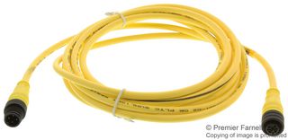 MOLEX 120066-0690 传感器电缆, BRAD Micro-Change, Micro-Change插头, Micro-Change插座, 4路, 3 m, 9.84 ft
