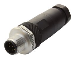 MOLEX 120071-0030 传感器连接器, BRAD Micro-Change, Micro-Change 120071 Series, M12, 公, 8路, 螺丝插头, 直形线缆安装