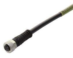 MOLEX 120086-8657 传感器电缆, BRAD, Nano-Change插座, 自由线端, 3路, 5 m, 16.4 ft, Nano-Change 120086 Series