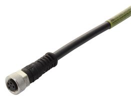 MOLEX 120086-8660 Sensor Cable, BRAD, Nano-Change Receptacle, Free End, 4 Positions, 2 m, 6.56 ft