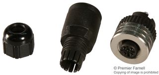 MOLEX 120071-0041 Sensor Connector, BRAD Micro-Change, Micro-Change 120071 Series, M12, Female, 5 Positions