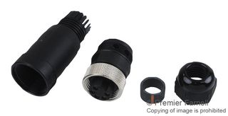 MOLEX 130017-0023 传感器连接器, BRAD Mini-Change, Mini-Change 130017 Series, 7/8英寸, 公, 5路, 螺丝插头, 直形线缆安装