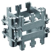 TE CONNECTIVITY T2070164201-000 Connector Accessory, Fixing Frame, AMP Size H16B 4 Module Receptacle Heavy Duty Connectors