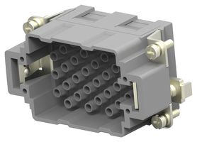 TE CONNECTIVITY T2050323101-007 重载型连接器, HEEE, 插入件, 32+PE触芯, 插头, 压接针-无触芯