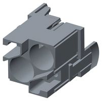 TE CONNECTIVITY T2111027101-701 重载型连接器, HMN, 插入件, 2触芯, 插头, 压接针-无触芯