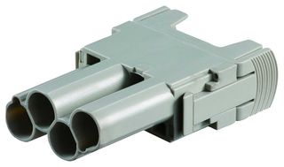 TE CONNECTIVITY T2111042101-007 Heavy Duty Connector, HMN, Insert, 4 Contacts, Plug, Crimp Pin - Contacts Not Supplied