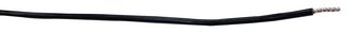 MULTICOMP PRO PP002532 线缆, 绞合连接线, UL1015, PVC(聚氯乙烯), 黑色, 22 AWG, 17 x 0.16mm, 1000 ft