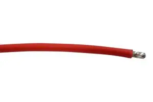 MULTICOMP PRO PP002536 线缆, 绞合连接线, UL1015, PVC(聚氯乙烯), 红色, 22 AWG, 17 x 0.16mm, 1000 ft