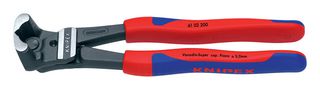 KNIPEX 61 02 200 切割钳, 螺栓端, 高杠杆, 6mm切割能力, 200mm长