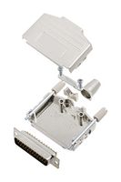 AMPHENOL COMMUNICATIONS SOLUTIONS L17DPPK25-M+L717SDB25P D-Sub 连接器, 带后壳, 标准, 插头, DPPK-M, 25 触点, DB, 焊接杯