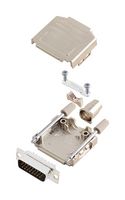 AMPHENOL COMMUNICATIONS SOLUTIONS L17DPPK15-M+L717HDA26P D-Sub 连接器, HD, 带后壳, 高密度, 插头, DPPK-M, 26 触点, DA, 焊接杯