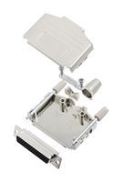 AMPHENOL COMMUNICATIONS SOLUTIONS L17DPPK25-M+L77HDB44S D-Sub 连接器, HD, 带后壳, 高密度, 插座, DPPK-M, 44 触点, DB, 焊接杯