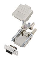 AMPHENOL COMMUNICATIONS SOLUTIONS L17DPPK25-M+L77DB25SST D-Sub 连接器, 带后壳, 标准, 插座, DPPK-M, 25 触点, DB, 螺丝
