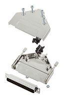 AMPHENOL COMMUNICATIONS SOLUTIONS L17DTPK-M-37+L717SDC37P D-Sub 连接器, 带后壳, 标准, 插头, DTPK-M, 37 触点, DC, 焊接杯