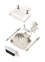 AMPHENOL COMMUNICATIONS SOLUTIONS L17MHDM15+L717HDA26P D-Sub 连接器, HD, 带后壳, 高密度, 插头, MHDM, 26 触点, DA, 焊接杯