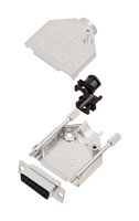 AMPHENOL COMMUNICATIONS SOLUTIONS L17DTZK15+L77SDA15S D-Sub 连接器, 带后壳, 标准, 插座, DTZK, 15 触点, DA, 焊接杯