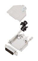 AMPHENOL COMMUNICATIONS SOLUTIONS L17DTZK15+L717HDA26P D-Sub 连接器, HD, 带后壳, 高密度, 插头, DTZK, 26 触点, DA, 焊接杯
