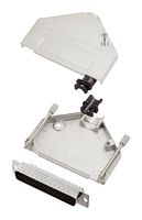 AMPHENOL COMMUNICATIONS SOLUTIONS L17DTZK37+L717HDC62P D-Sub 连接器, HD, 带后壳, 高密度, 插头, DTZK, 62 触点, DC, 焊接杯