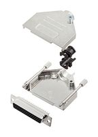 AMPHENOL COMMUNICATIONS SOLUTIONS L17DTZK25+L77HDB44S D-Sub 连接器, HD, 带后壳, 高密度, 插座, DTZK, 44 触点, DB, 焊接杯