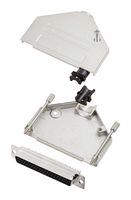 AMPHENOL COMMUNICATIONS SOLUTIONS L17DTZK37+L77HDC62S D-Sub 连接器, HD, 带后壳, 高密度, 插座, DTZK, 62 触点, DC, 焊接杯